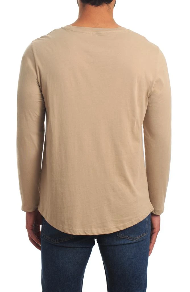 Jared Lang Peruvian Cotton Long Sleeve Crewneck T-Shirt 2