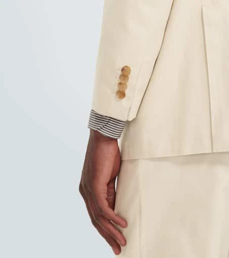 Kiton Double-breasted cotton suit 8