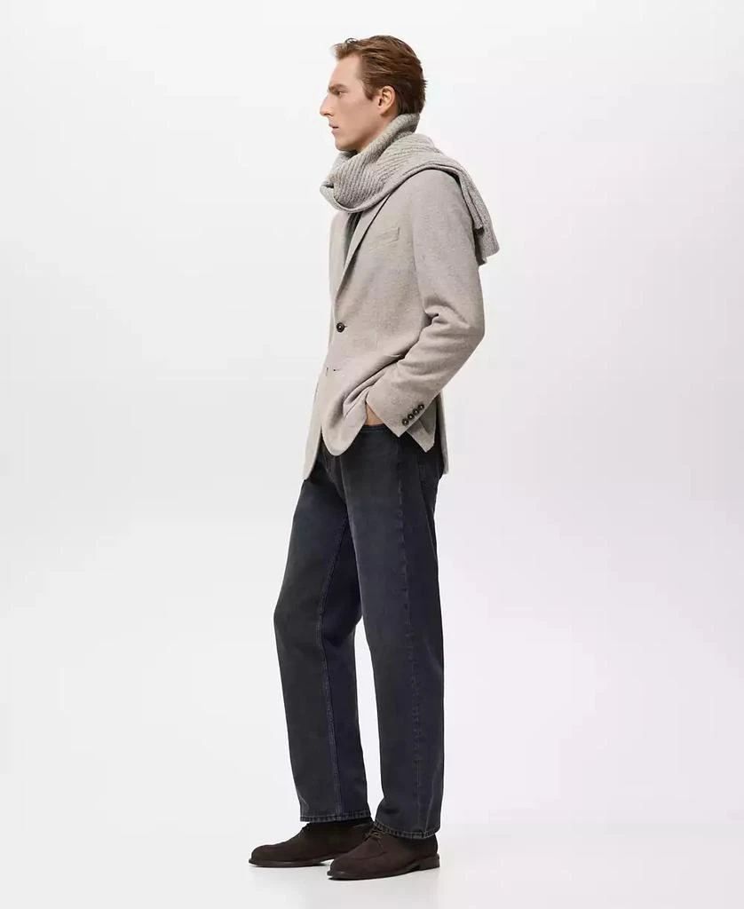 Mango Men
s Slim Fit Flecked Wool Blazer 5