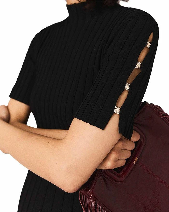 Maje Mini Knit Dress 5