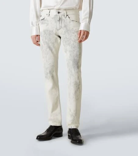 Dolce 
Gabbana Printed straight jeans 3