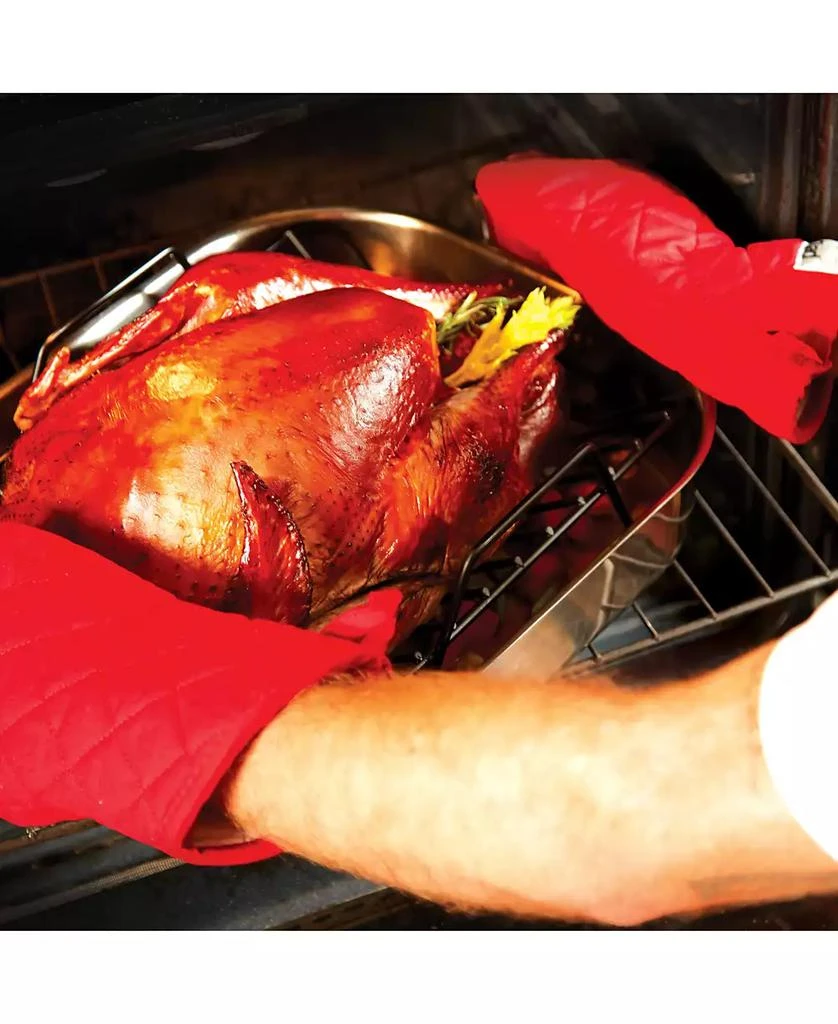 All-Clad Gourmet Accessories, Large Stainless Steel Roaster with Rack 5