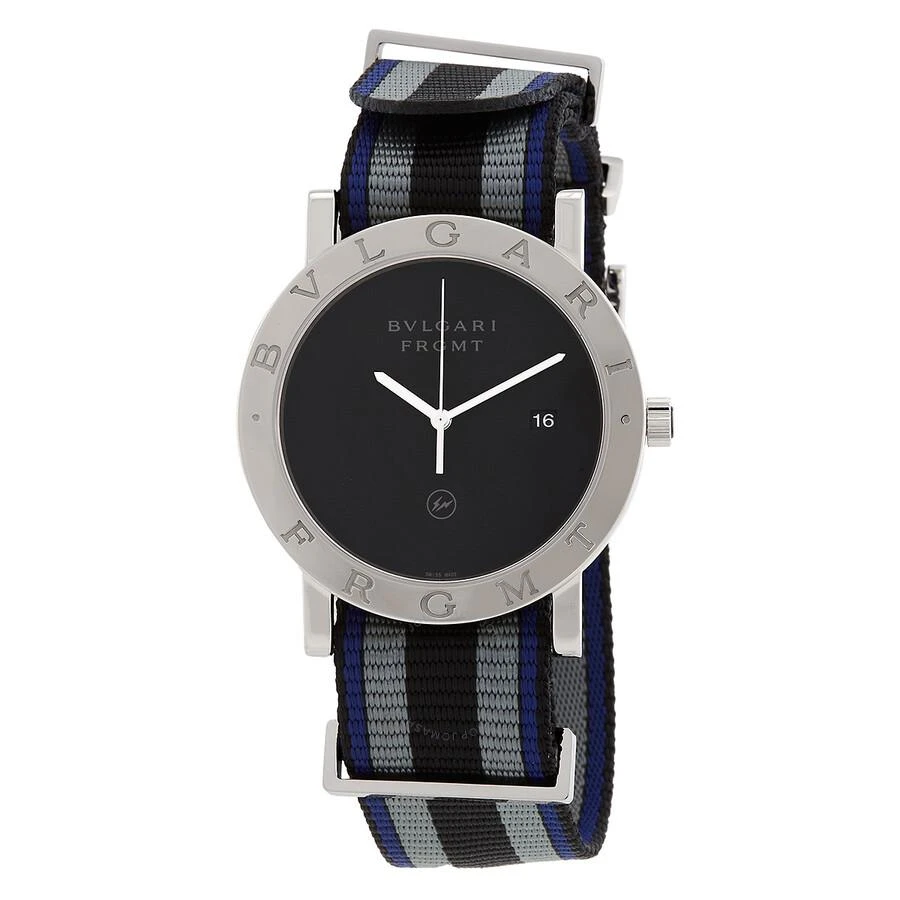BVLGARI Bvlgari Fragment Special Edition Automatic Black Dial Men's Watch 103570 1