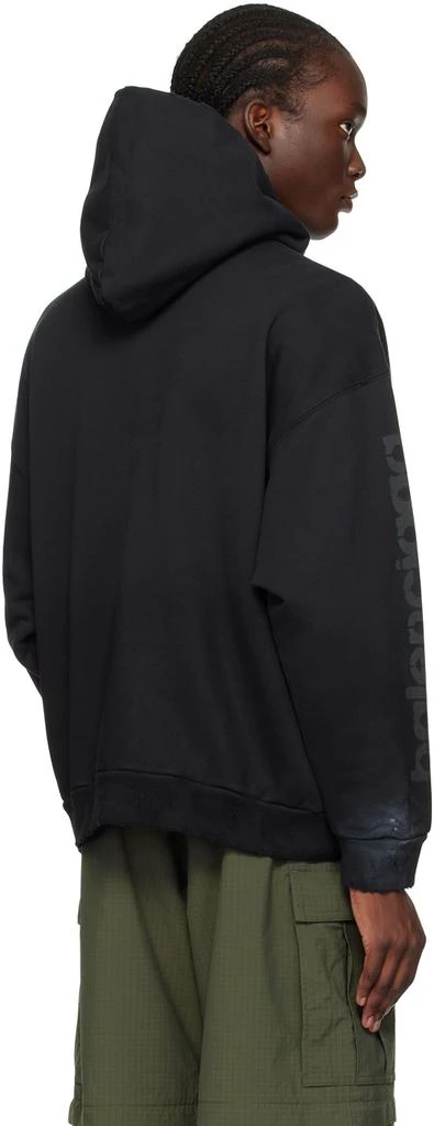 Balenciaga Black 3B Stencil Hoodie 3