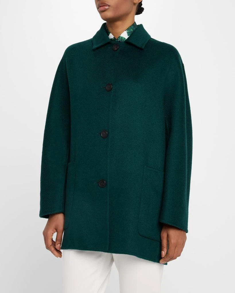 Max Mara Lembi Single-Breasted Cashmere Coat 4