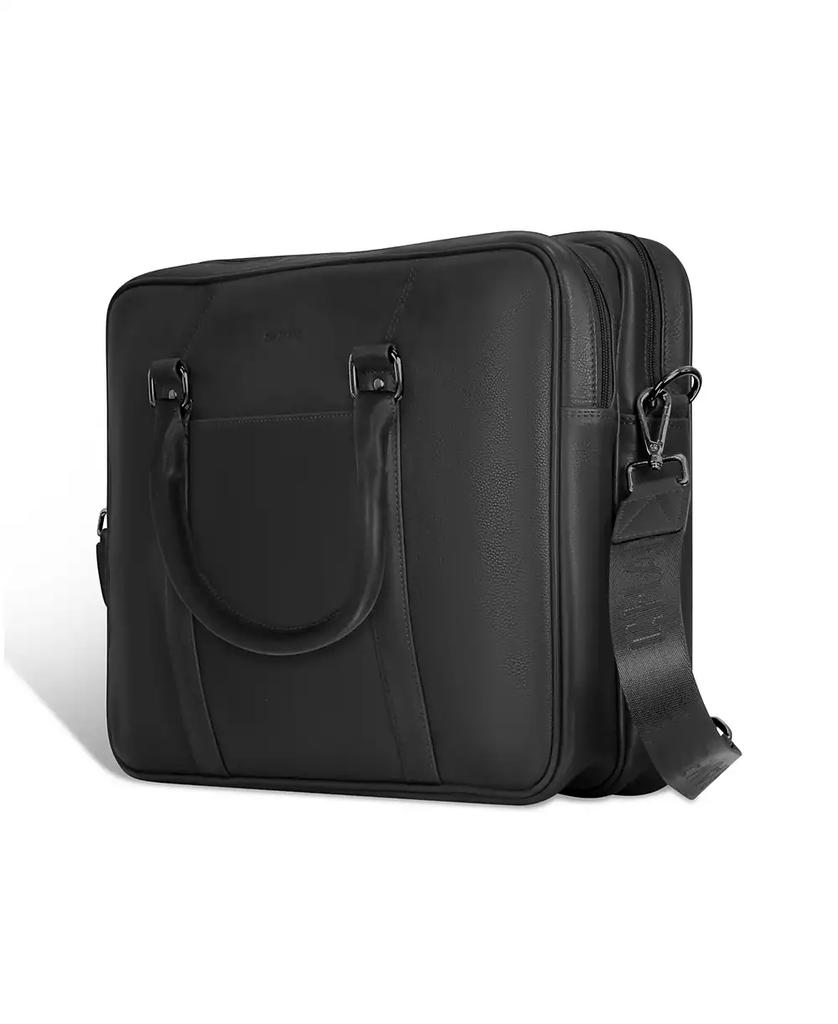 CHAMPS Onyx Collection Leather Briefcase