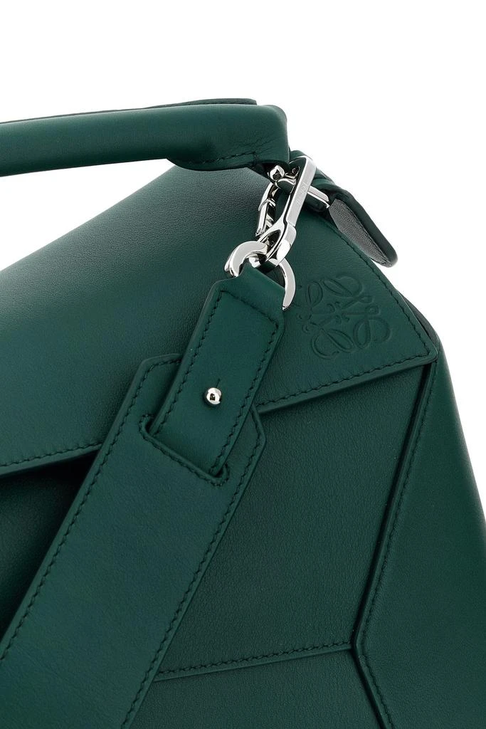 Loewe Dark green leather large Puzzle Edge handbag 3