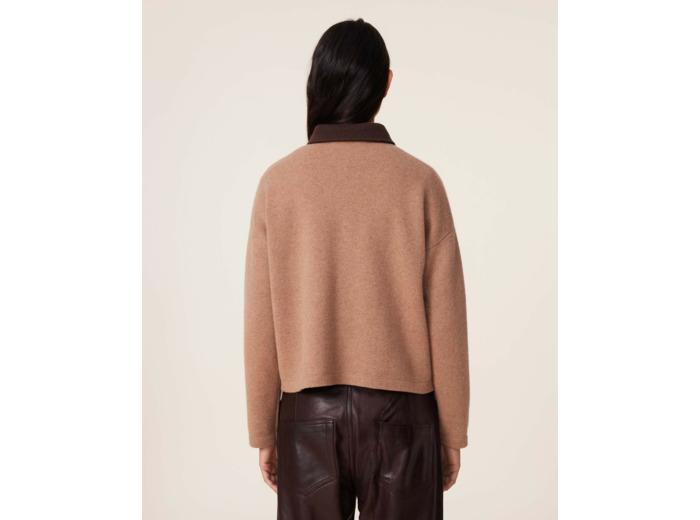 Kujten Veste Faith Veste Courte Cachemire Jacquard, 4 fils