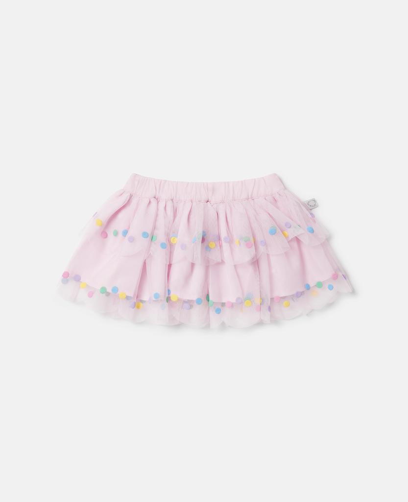 Stella McCartney Stella McCartney - Confetti Dot Tutu Skirt, Woman, Wisteria Pink, Size: 12m