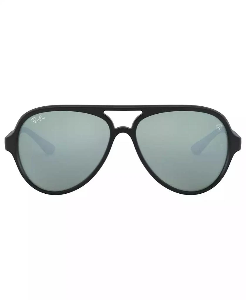 Ray-Ban Unisex Sunglasses, RB4125M Scuderia Ferrari Collection 57 2