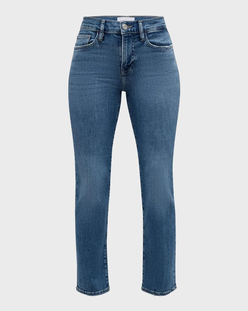 FRAME Le High Straight Ankle Jeans 2