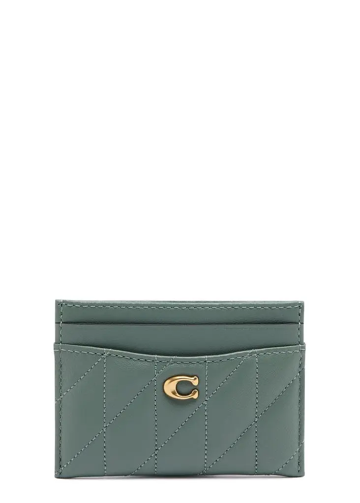 Coach Pillow quilted leather card holder 1