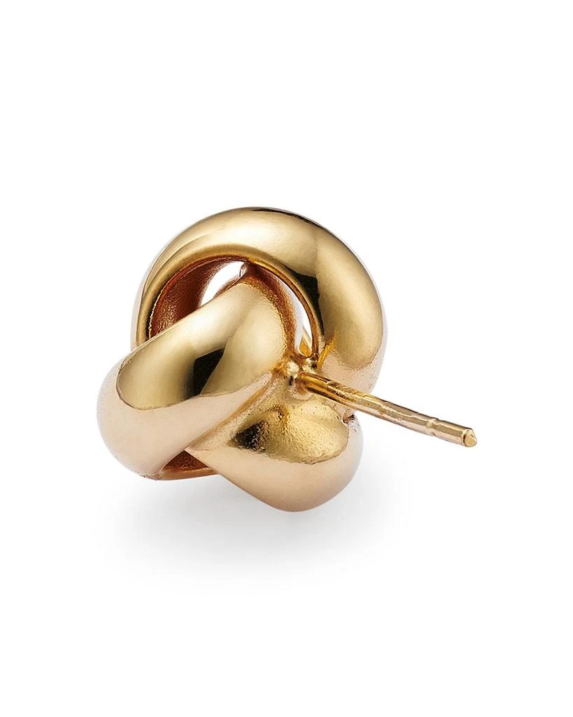 Bloomingdale's Love Knot Stud Earrings in 14K Yellow Gold 4