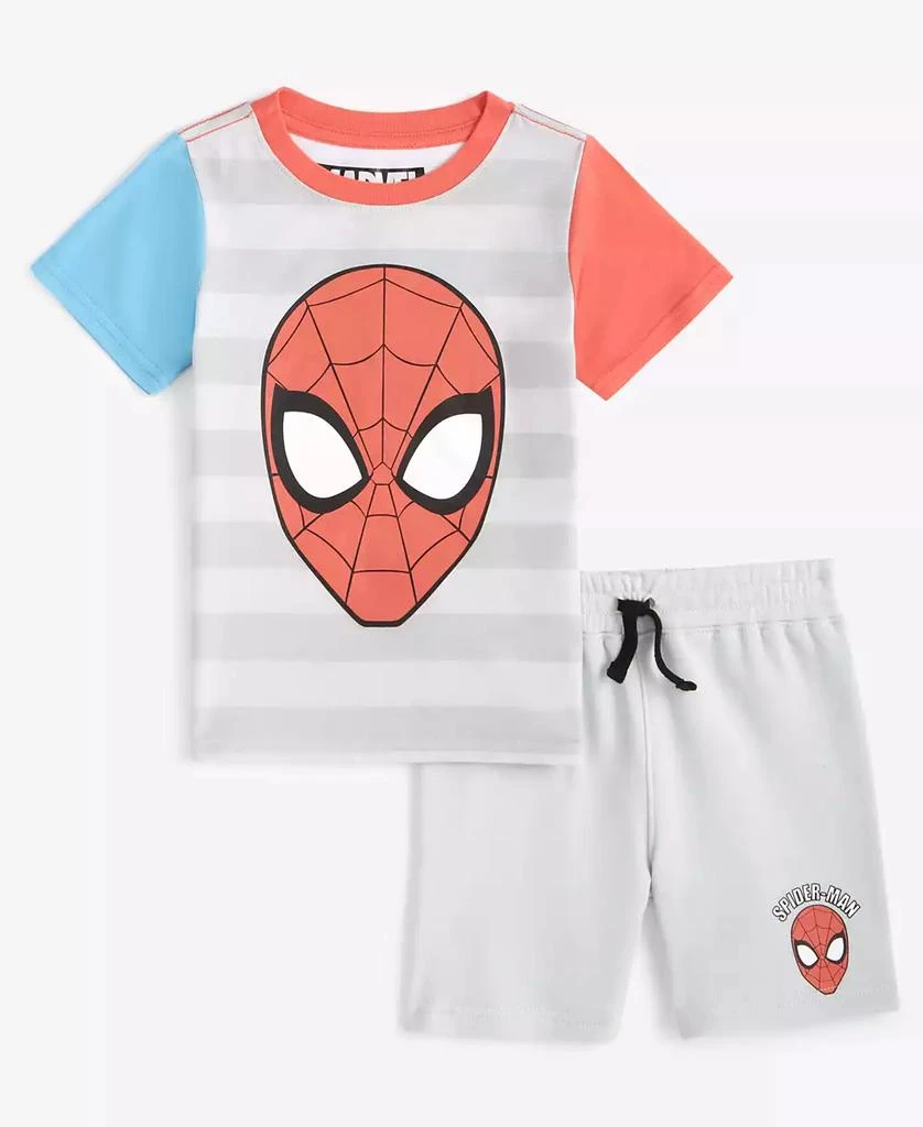 Spider-Man Toddler Boys I'm Amazing Short-Sleeve T-Shirt & Shorts, 2 Piece Set 4