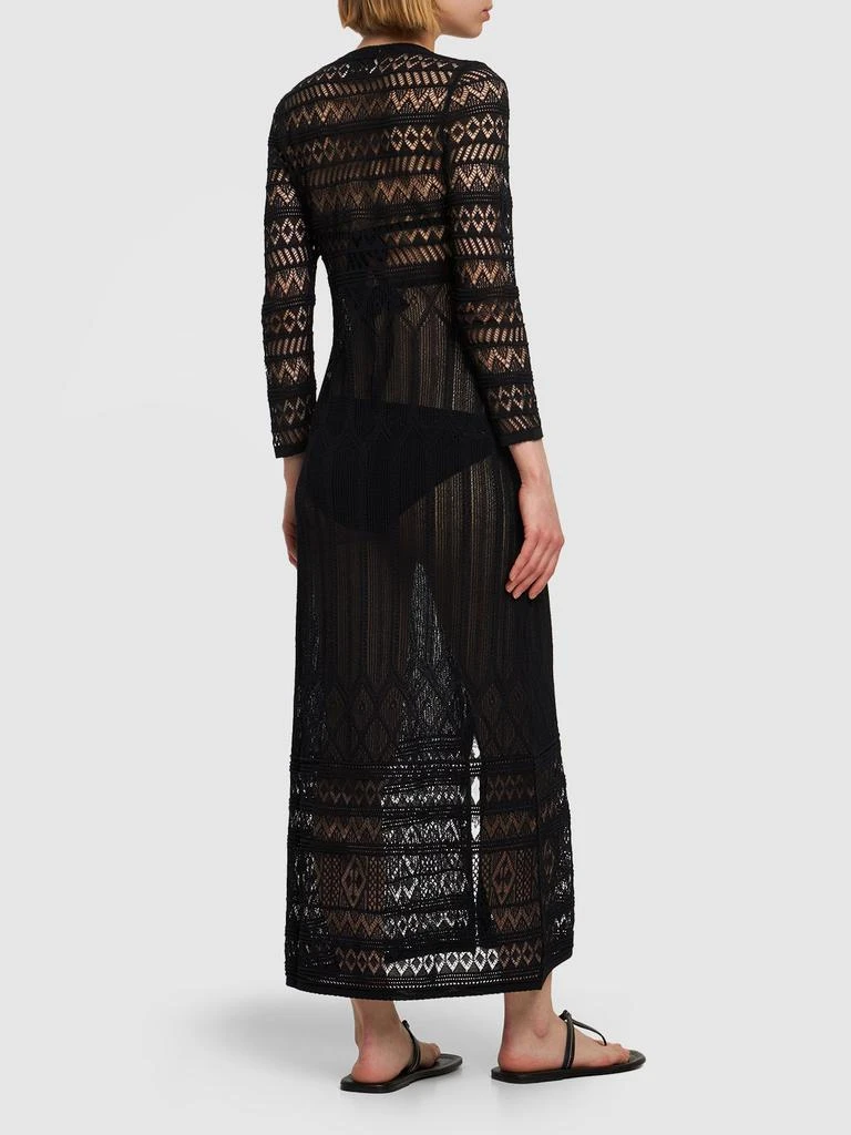 ISABEL MARANT Atedy Cotton Crochet Long Dress 2