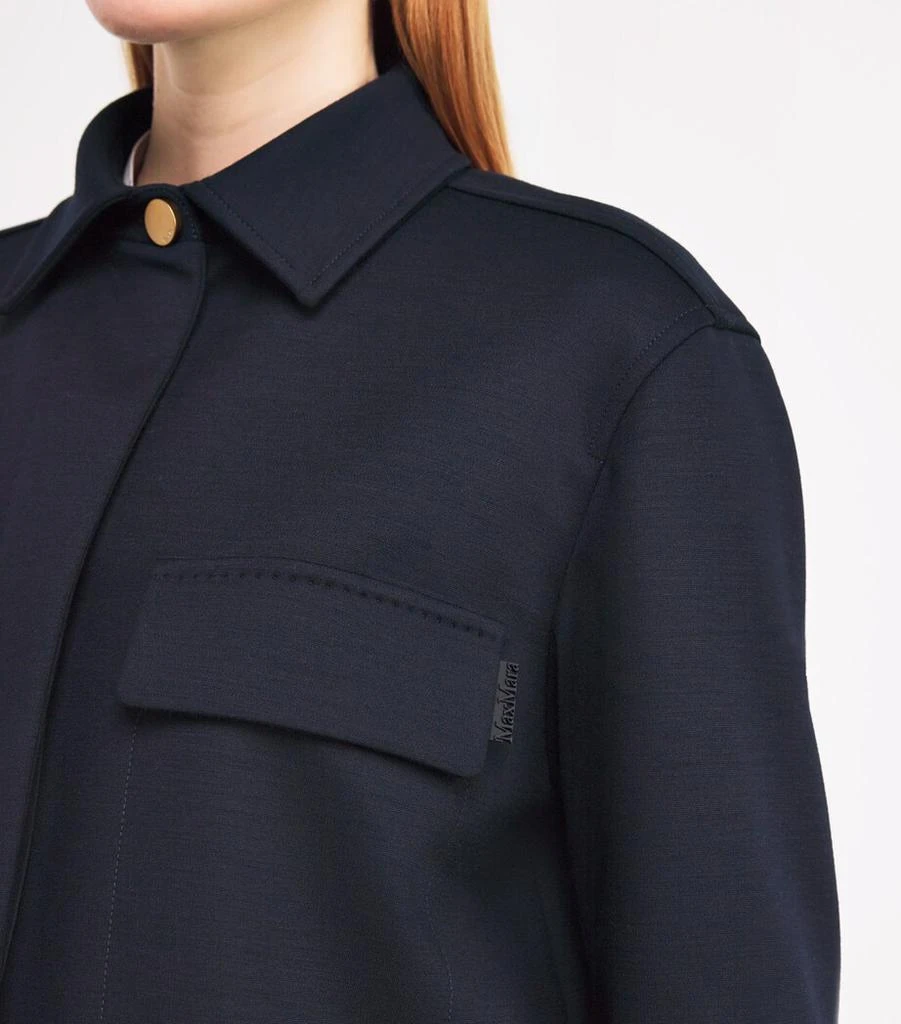 Max Mara Wool-Blend Cropped Jacket 6