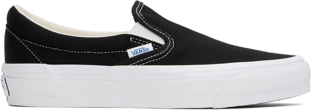Vans Black Premium Slip-On 98 Sneakers 1