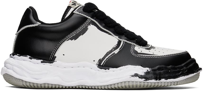 Maison MIHARA YASUHIRO White & Black Wayne Sneakers
