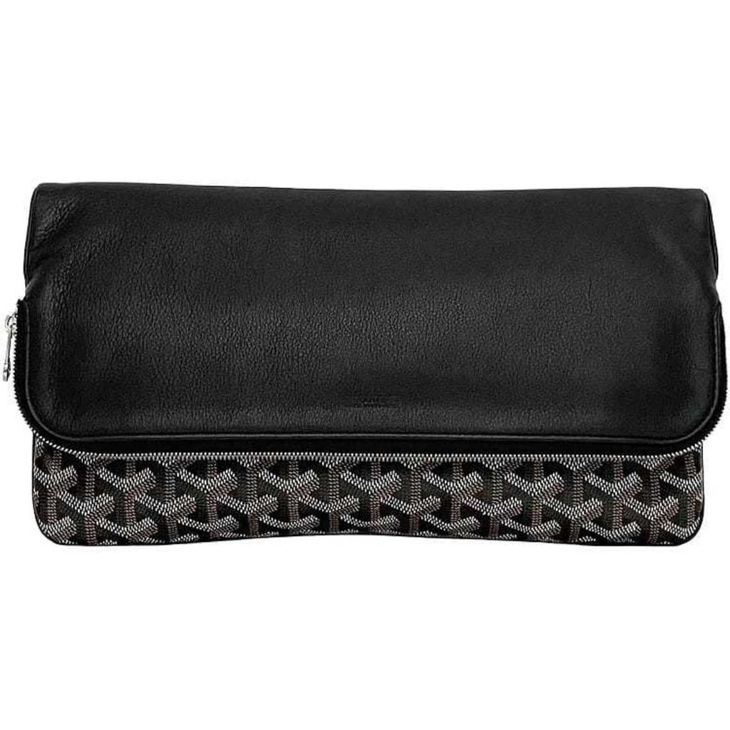 Goyard Pvc Leather Clutch Bag Handbag (Pre-Owned)