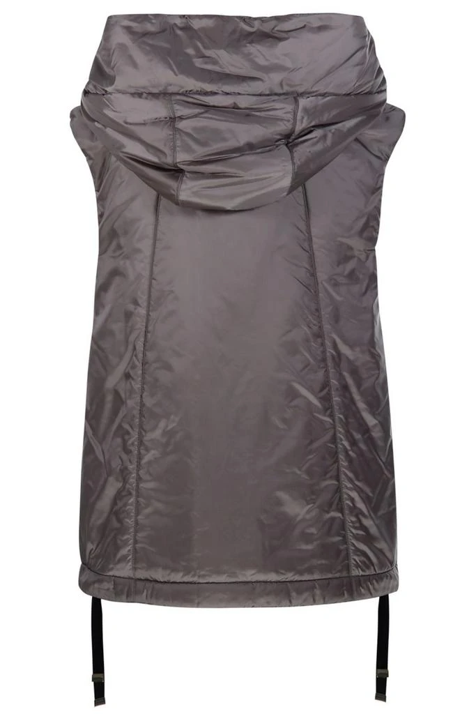 MAX MARA THE CUBE Max Mara The Cube Greengo Zip-Up Hooded Gilet 2