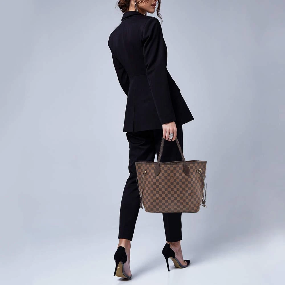 Louis Vuitton Louis Vuitton Damier Ebene Canvas Neverfull MM Bag 2