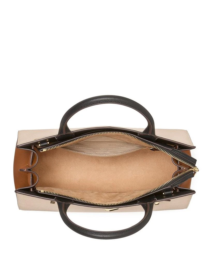 Kate Spade Deco Color Blocked Pebbled Leather Medium Satchel 2