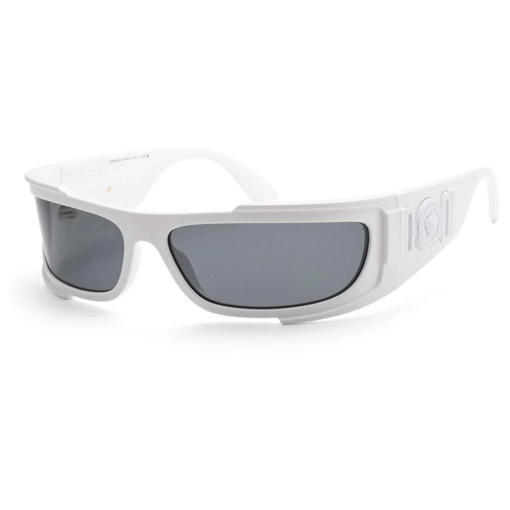 Versace Versace Men's White Rectangular Sunglasses 1