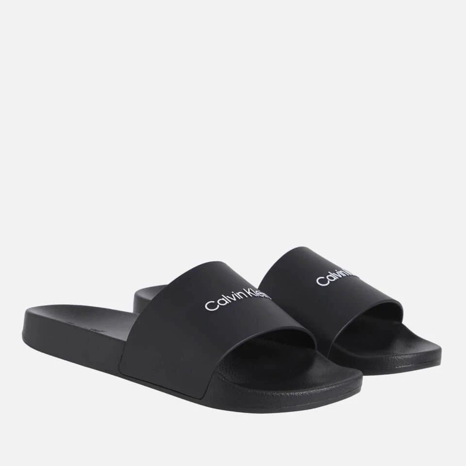 Calvin Klein CALVIN KLEIN MEN'S RUBBER SLIDE SANDALS 3