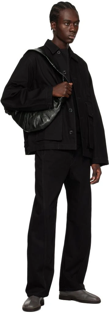 Lemaire Green Small Croissant Bag 4