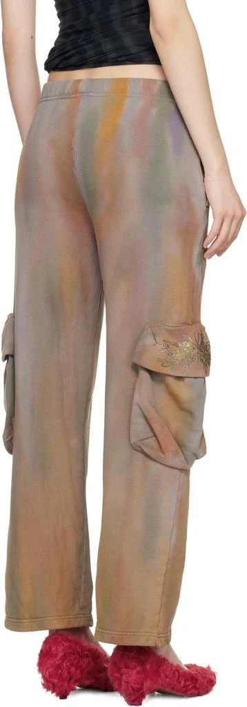 Collina Strada Gray Hand-Dyed Cargo Sweatpants 3