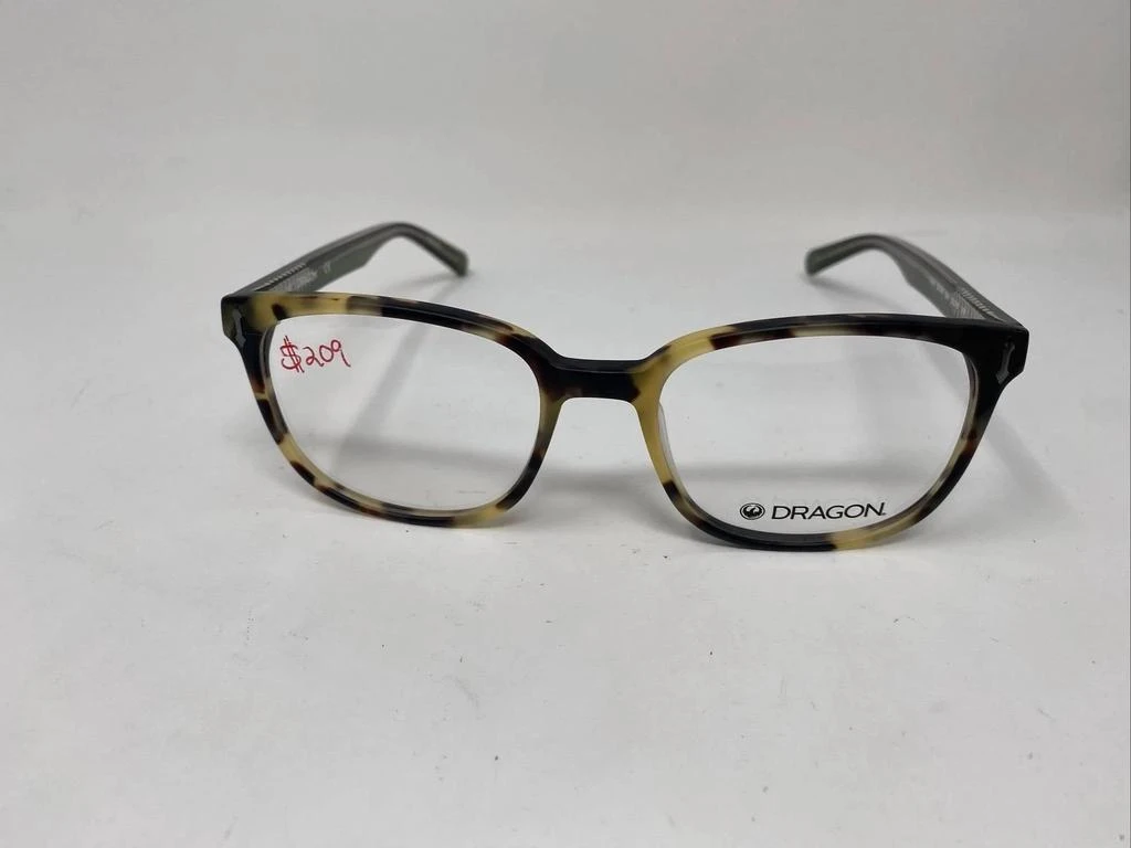 Dragon Alliance Men
s Finn Square Eyeglasses In Tortoise Green 2