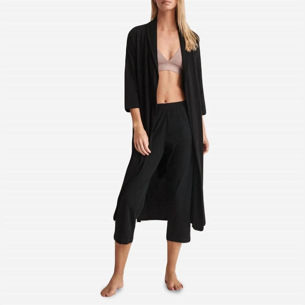 Skin Skin - Carina Organic Pima Cotton Lightweight Robe 1
