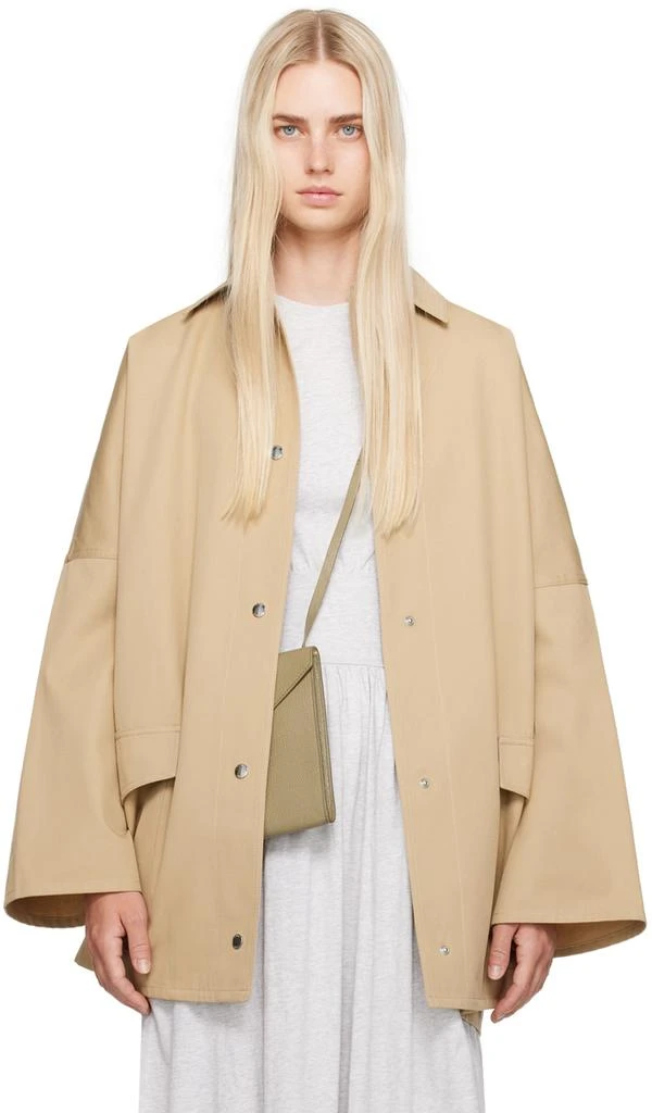 Totême Tan Overshirt Jacket 1