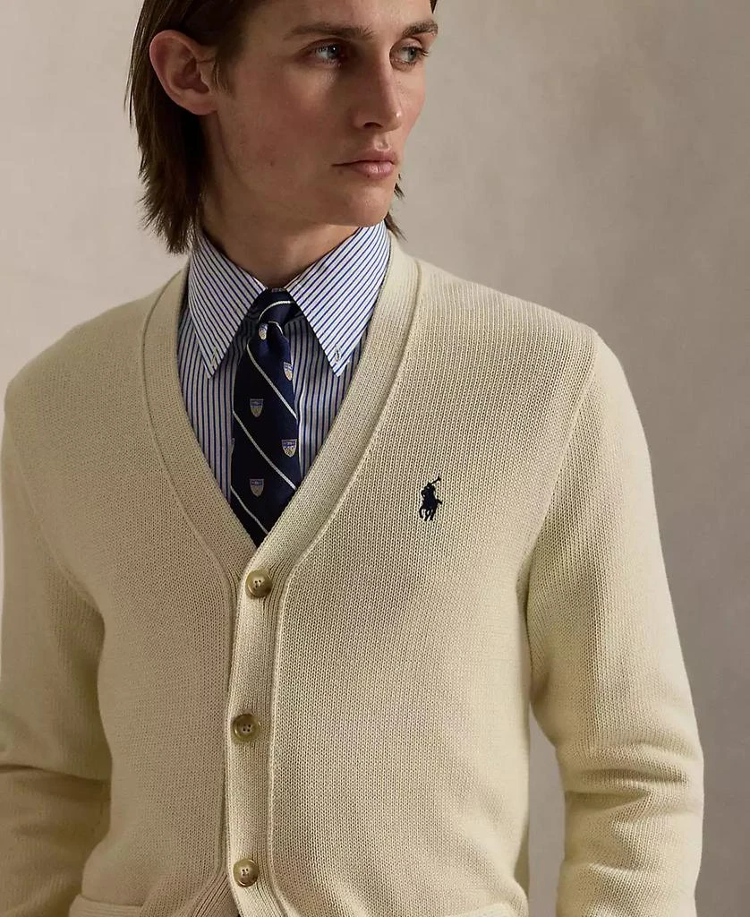 Ralph Lauren Men's Cotton V-Neck Cardigan 3