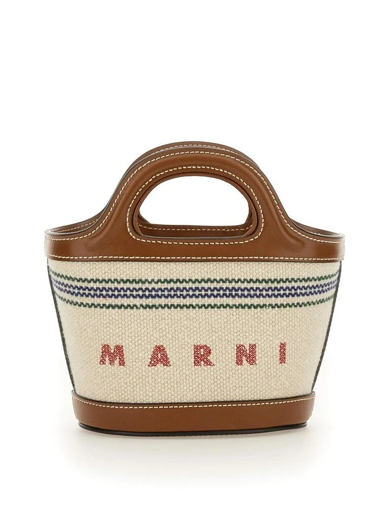 Marni Marni Logo Detailed Tote Bag 1
