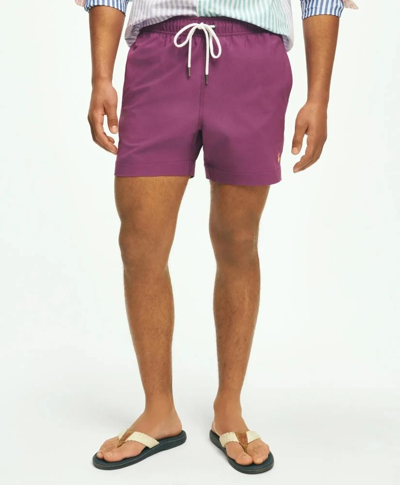 Brooks Brothers 5" Stretch Swim Trunks