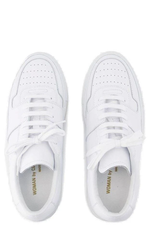 Common Projects Decades Sneakers Common Projects Leather White 4