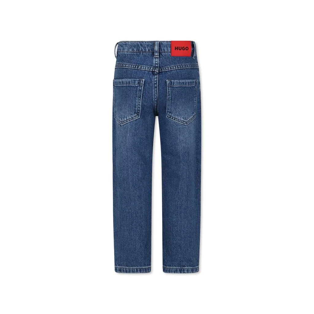 Blue 446 Jeans For Boy With Logo – On Sale Now with Up to 13% Off