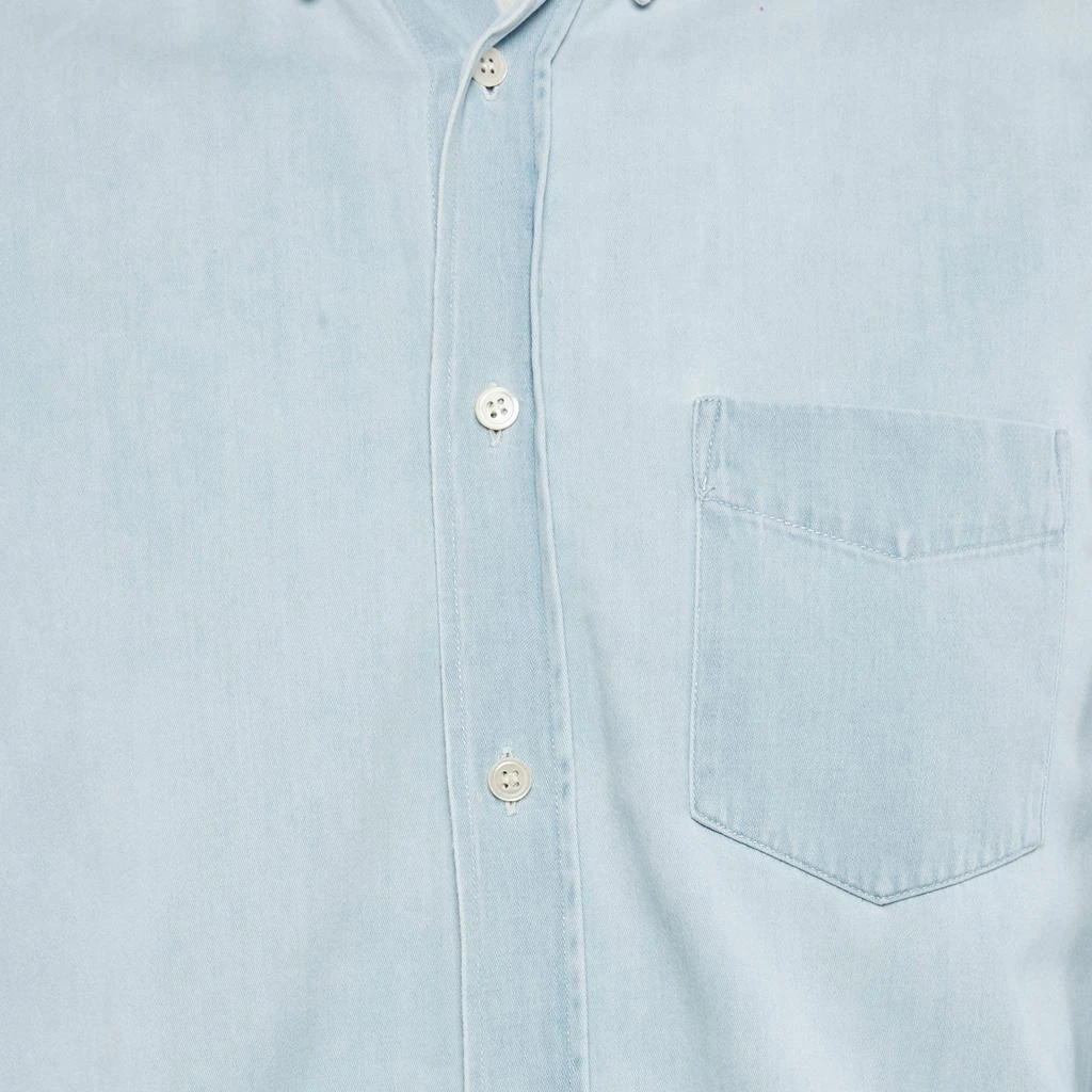 Acne Studios Acne Studios Blue Isherwood Denim Long Sleeve Shirt M 3