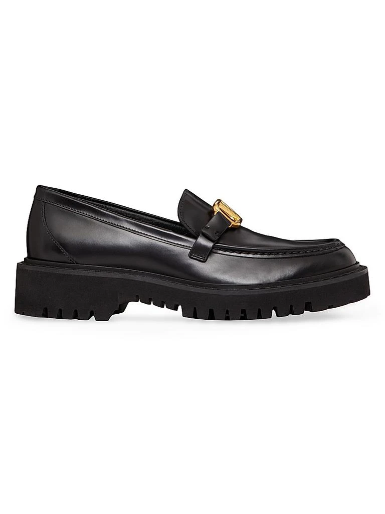 Valentino Vlogo Signature Calfskin Loafers 1