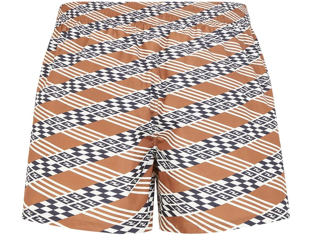 Fendi Swim shorts with elasticated 3