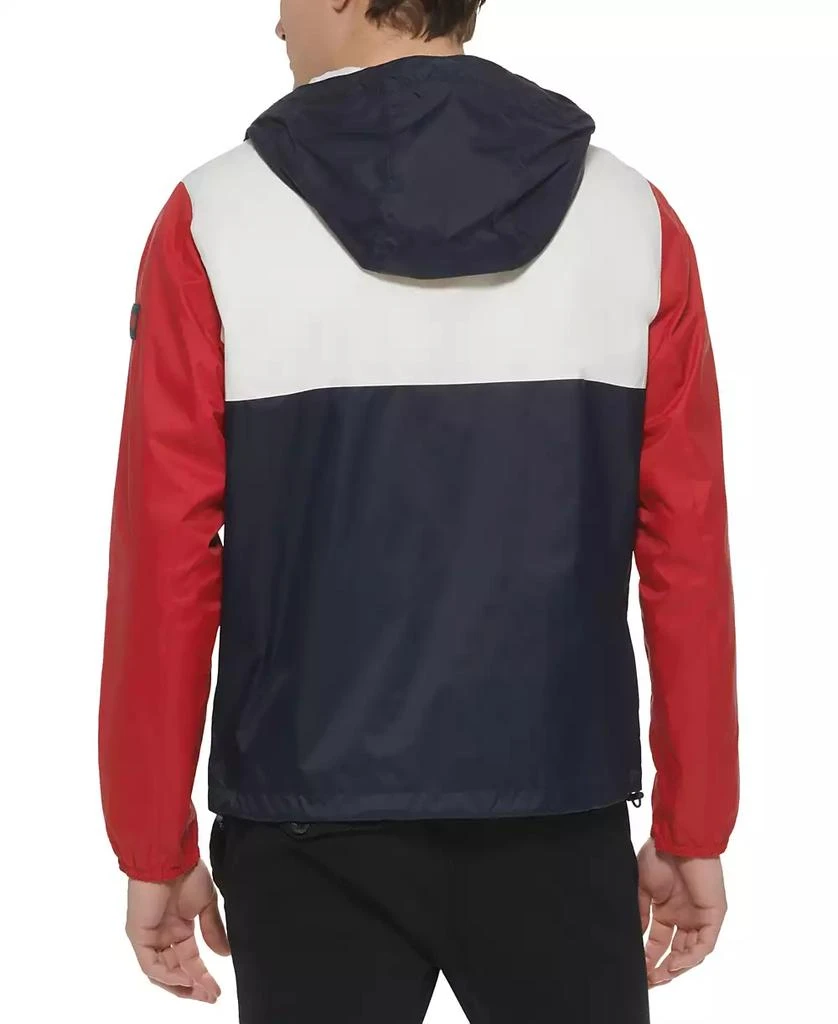 Tommy Hilfiger Men's Stretch Hooded Zip-Front Rain Jacket 2