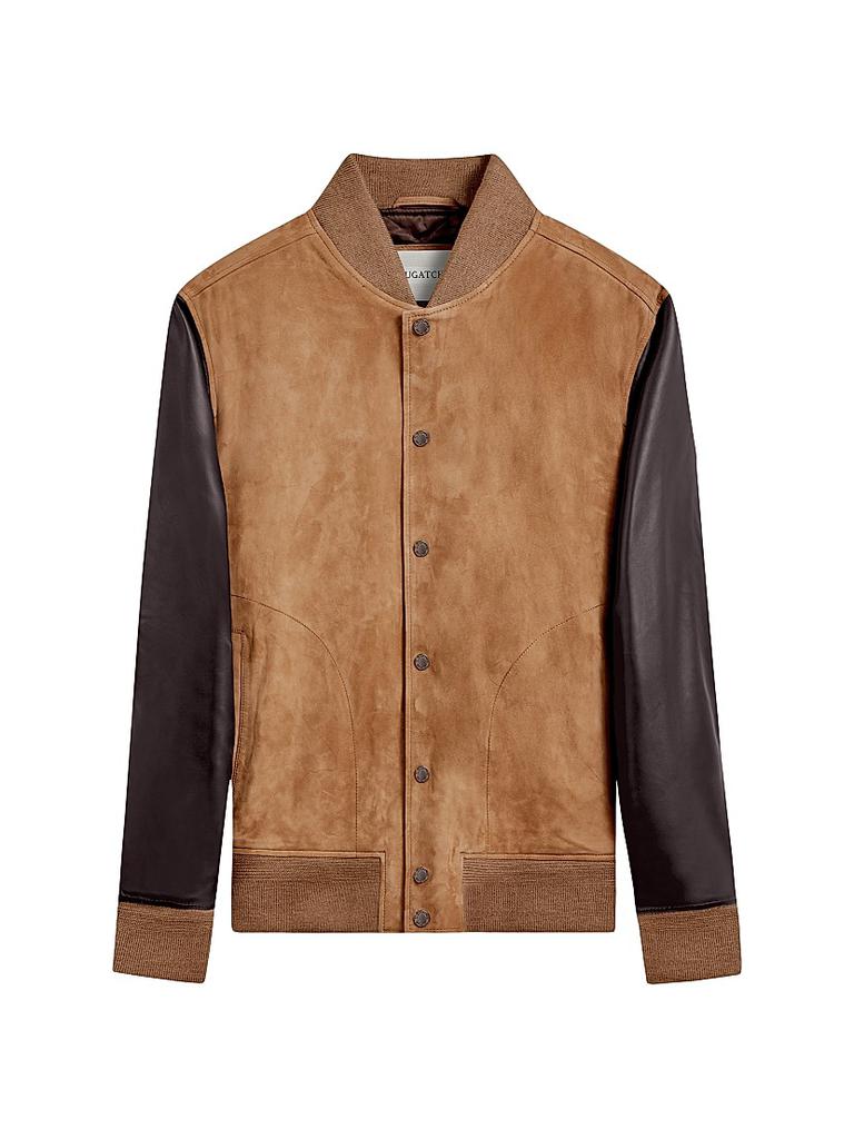 BUGATCHI Two-Tone Suede Jacket - Jackets - Free Shipping