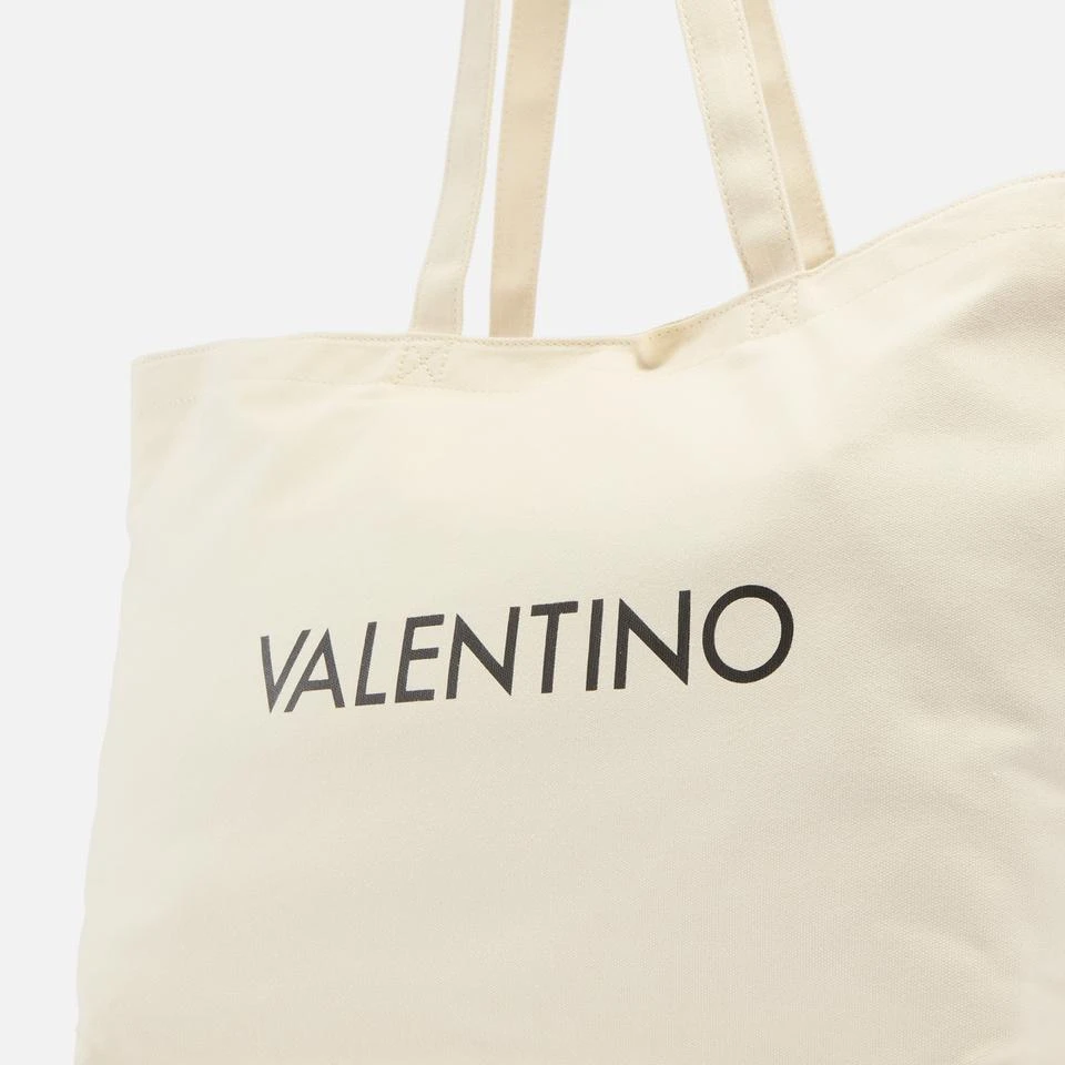 Valentino Valentino Inwood Cotton Canvas Shopping Bag 5