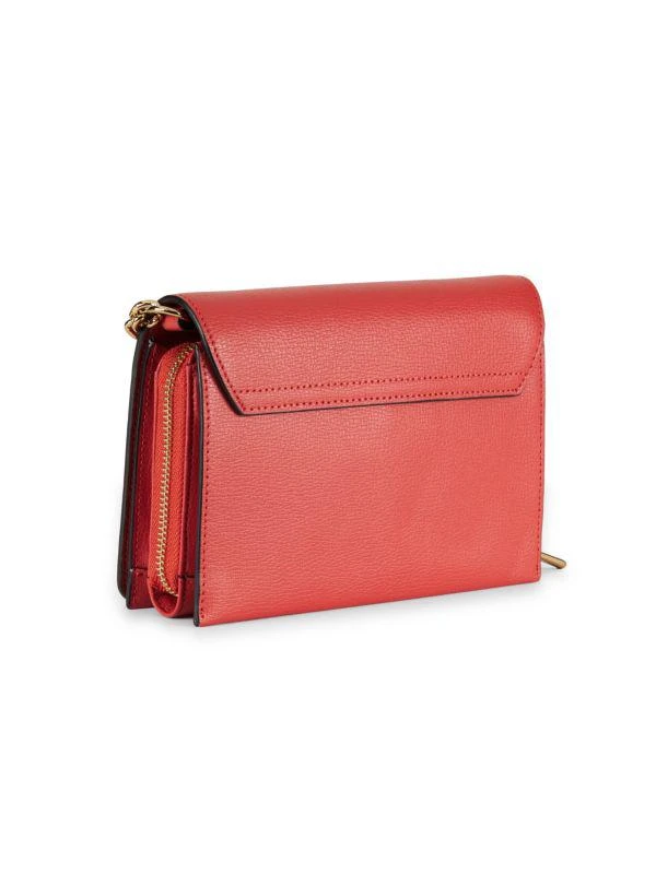 Karl Lagerfeld Paris Lourdes Icon Leather Crossbody Bag 4