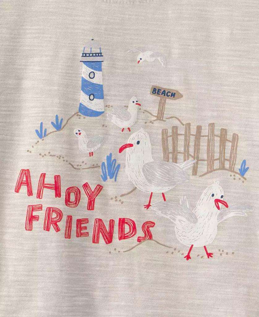 Carter's Boys' Toddler 2T-5T Seagull Top and Short, 2-Piece Set