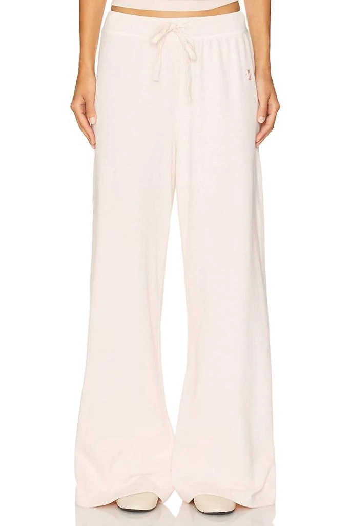 Eterne Eterne - Drawstring Wide Leg Sweatpant 1