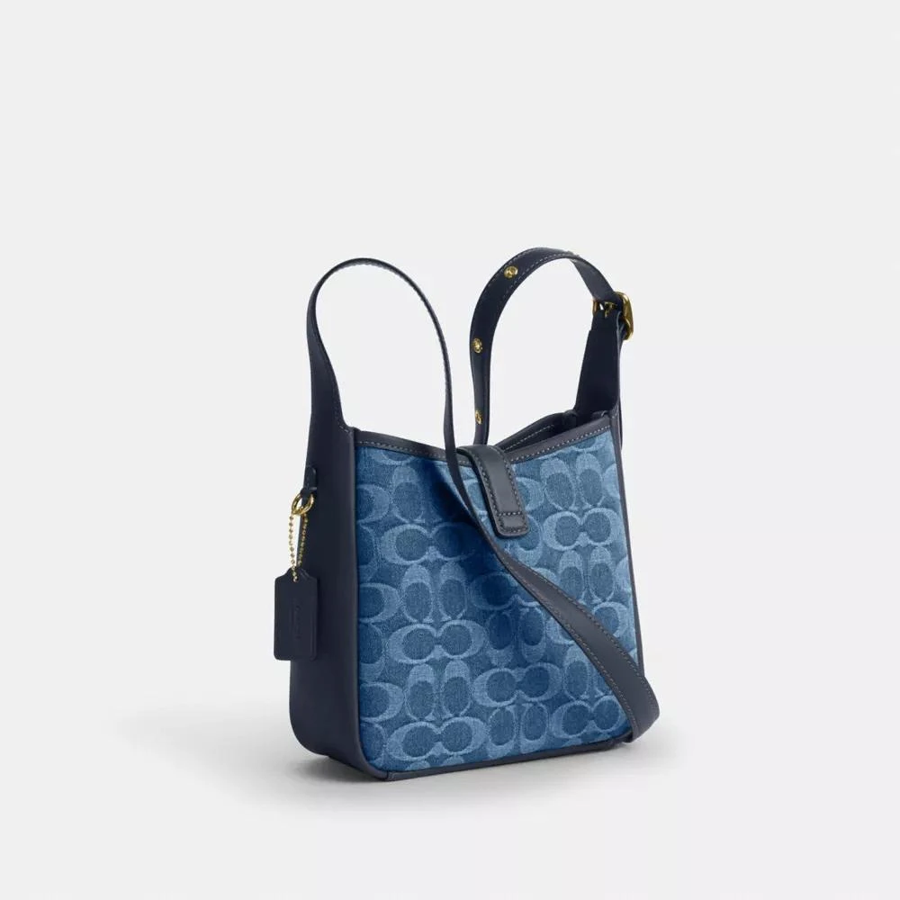 Coach Hadley Mini Crossbody Bag In Signature Denim 4