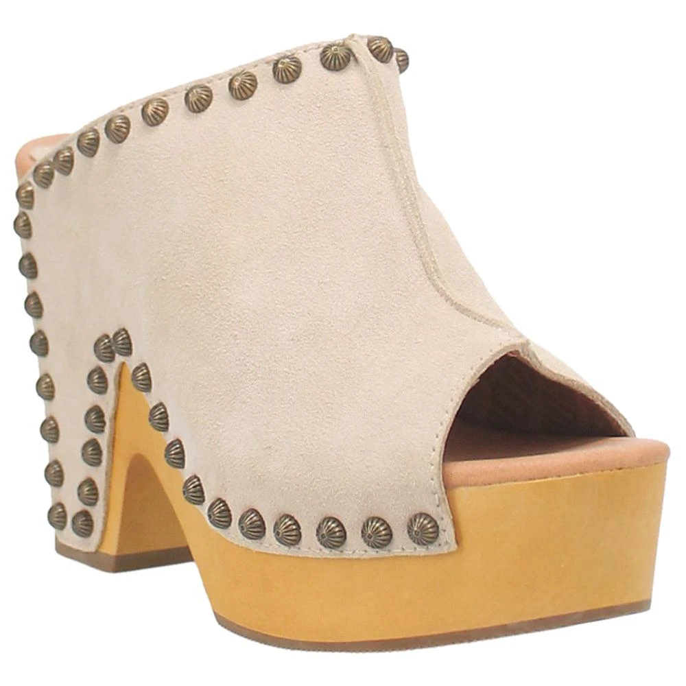 Dingo Peace N' Love Peep Toe Mule Clogs 2