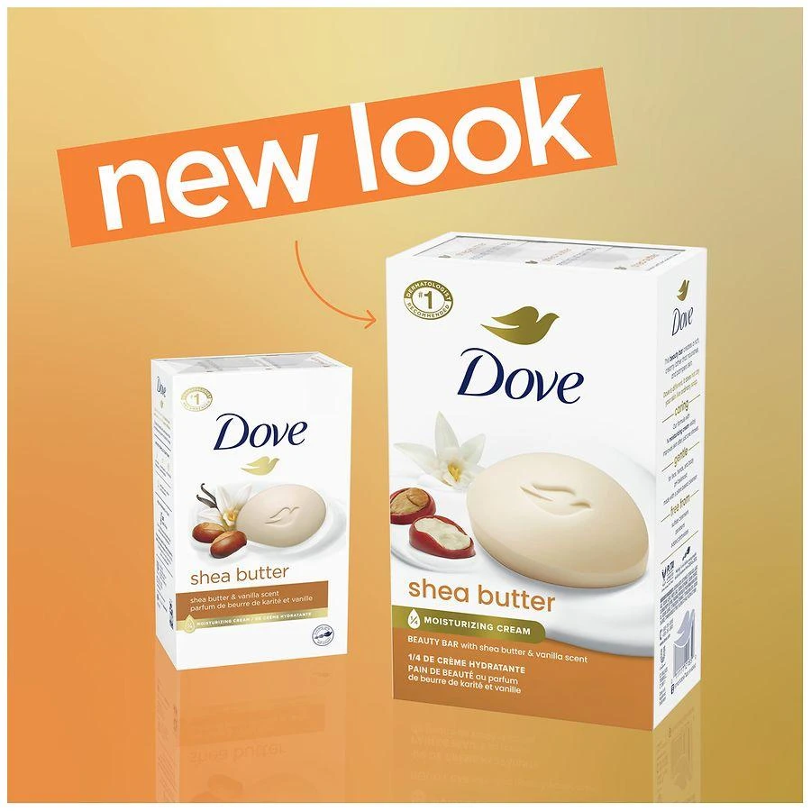 Dove Beauty Bar Soap Shea Butter 5